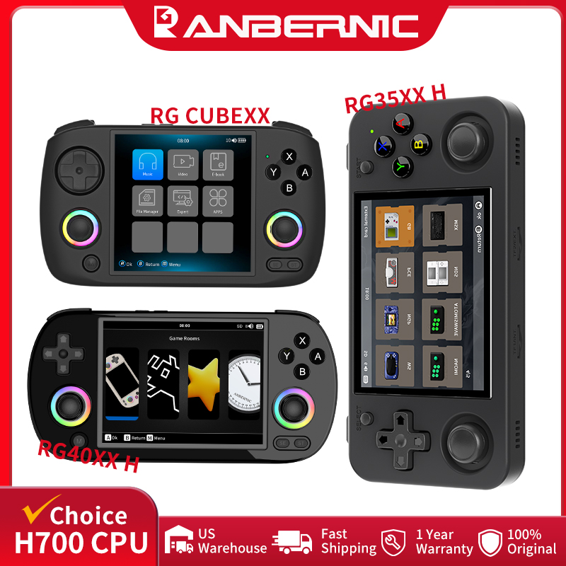 Board Game Warhammer 40K - ANBERNIC-レトロなポータブルゲームコンソール,rg40xx h,rg35xx h,64ビット,5000のビデオゲーム,wifi,Bluetooth,rglinuxをサポート