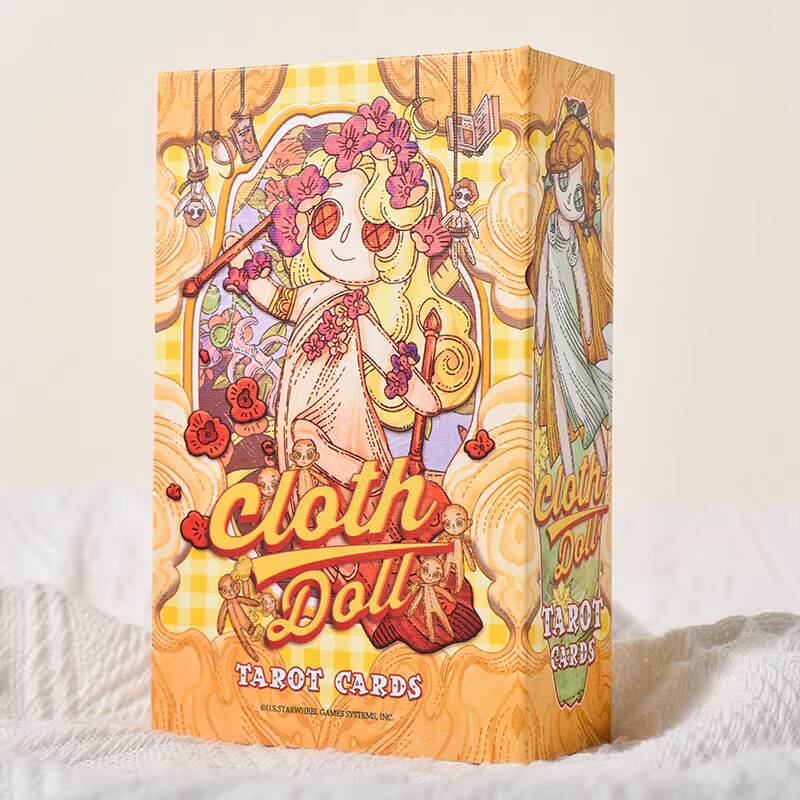 Board Game Queen - 新しいオリジナルラグドール人形タロットカード布人形タロットワイテ初心者カードボードゲームコレクションミニポータブル