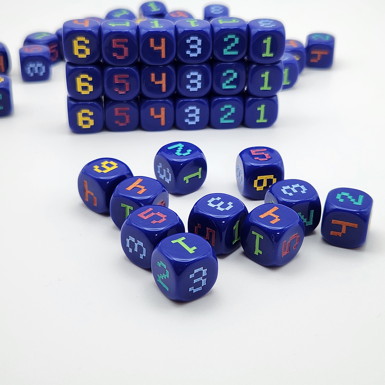 14mm 6面デジタルゲームダイスセット 10個入り - パ - Game Token Counter のレビューと価格