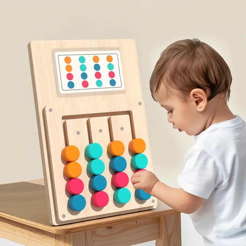 モンテッソーリ木製カラー形状マッチング認知学習ボード – 早 - Board Game Design のレビューと価格