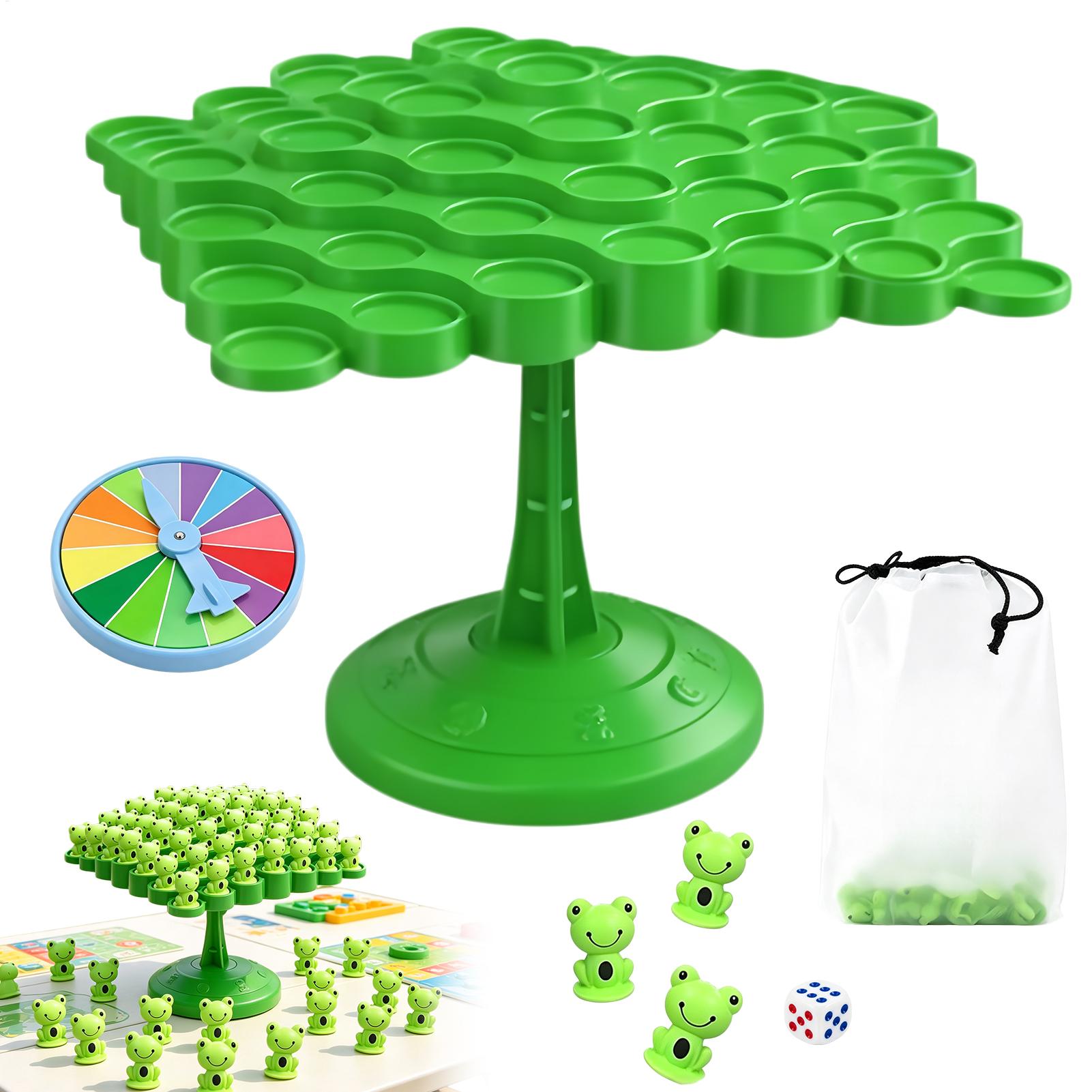 キッズフロッグバランスツリーボードゲーム、2人用親子インタラ - Board Game Electronic Table のレビューと価格