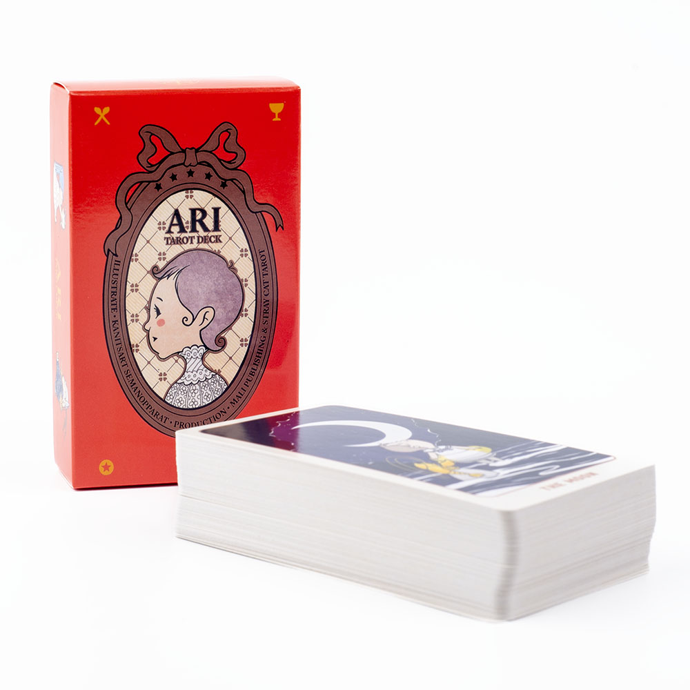Ari 78枚タロットデッキ かわいい赤ちゃん漫画デザイン  - Board Game Design のレビューと価格