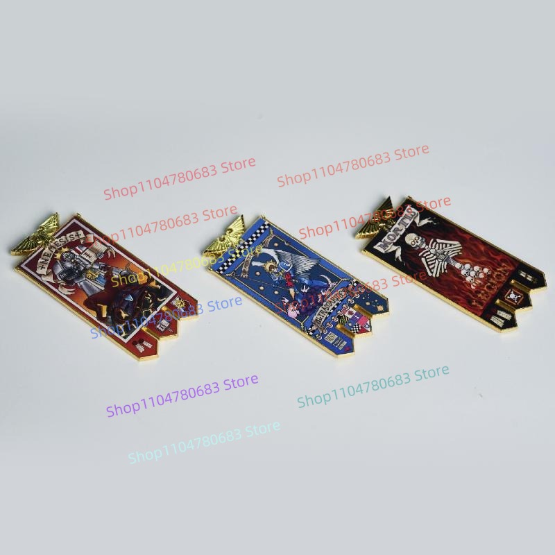 40Kスペースマリーンチャプターバナー合金製冷蔵庫マグネット - Board Game Warhammer 40K のレビューと価格