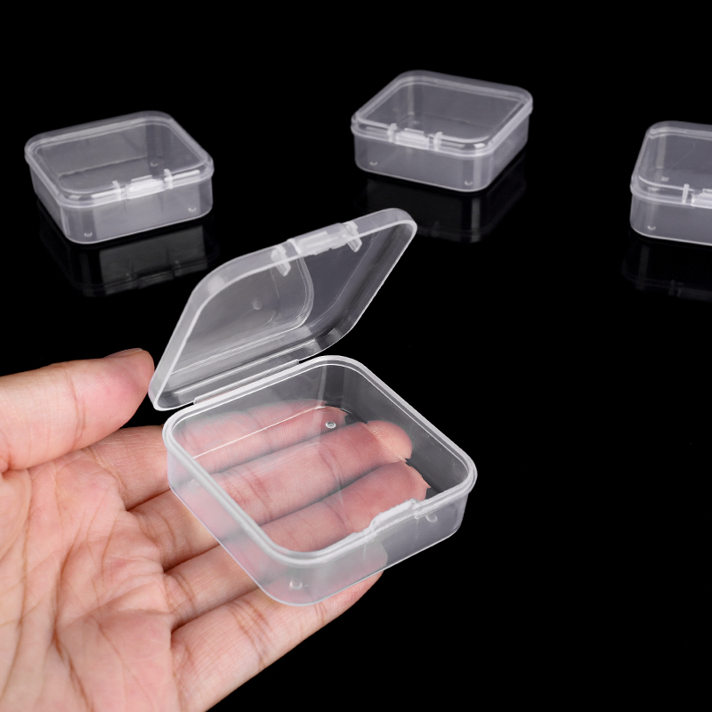 プラスチック製ビーズ収納ボックス,2サイズ,透明,ボール用, - Board Game Organization のレビューと価格