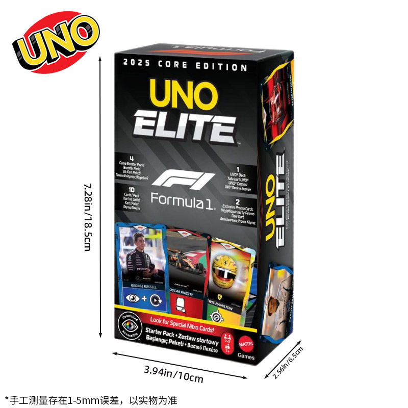 UNO エリート ホットウィール F1 レーシング コレクタ - Board Game Design のレビューと価格