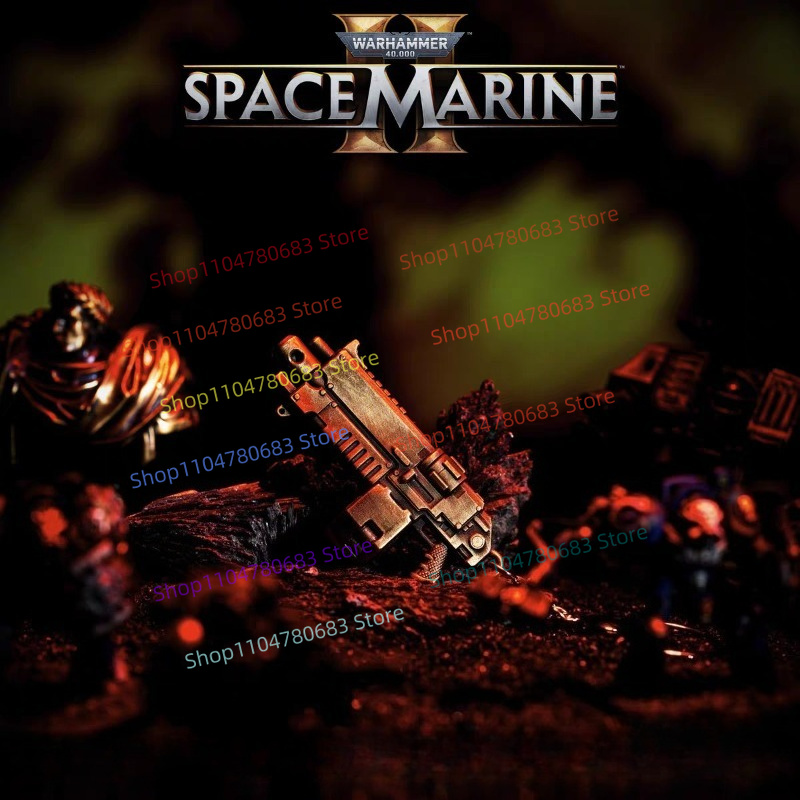 40Kスペースマリーン2ボルターキーホルダー、バックパック用 - Board Game Warhammer 40K のレビューと価格