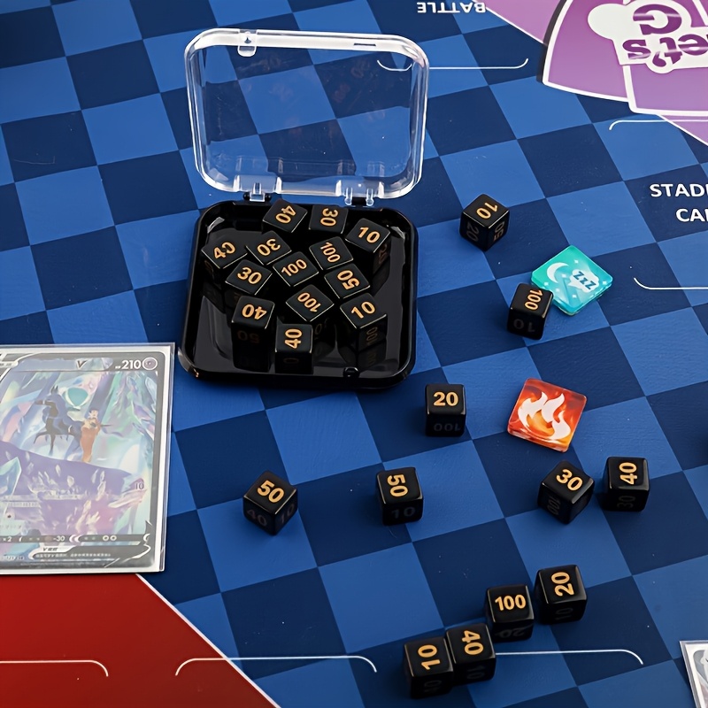 10個入り PTCG カウンタートークンダイス、アクリルデジ - Game Token Counter のレビューと価格