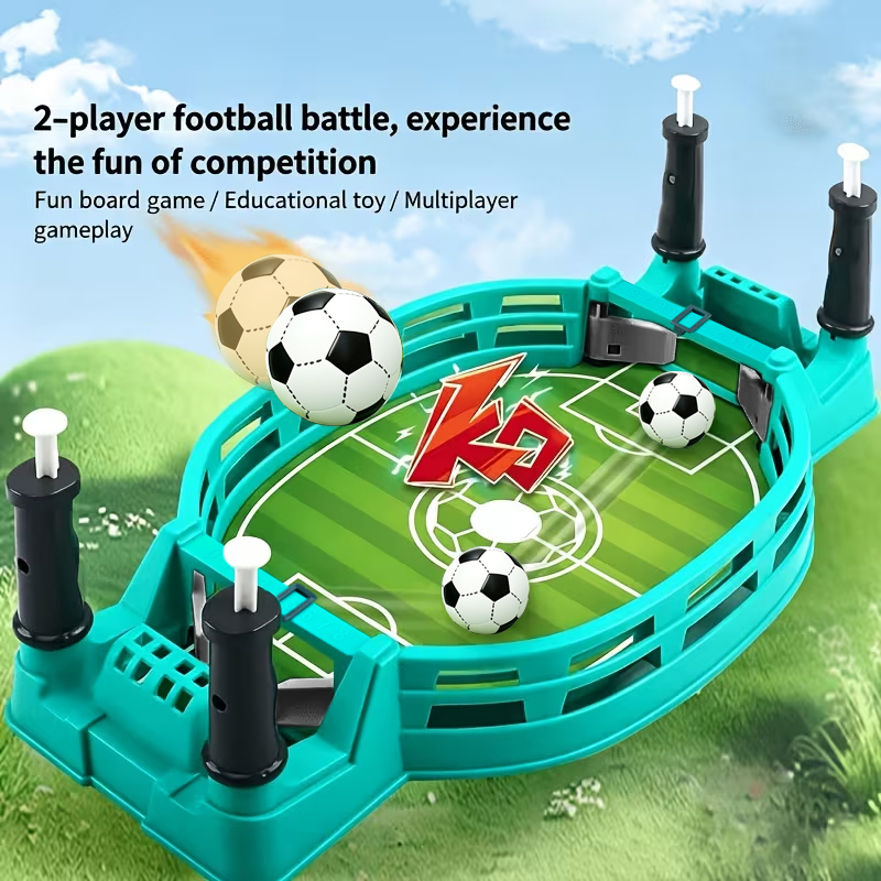 2人用卓上サッカーゲーム、ミニデスクトップフットボールバトル - Board Game Electronic Table のレビューと価格
