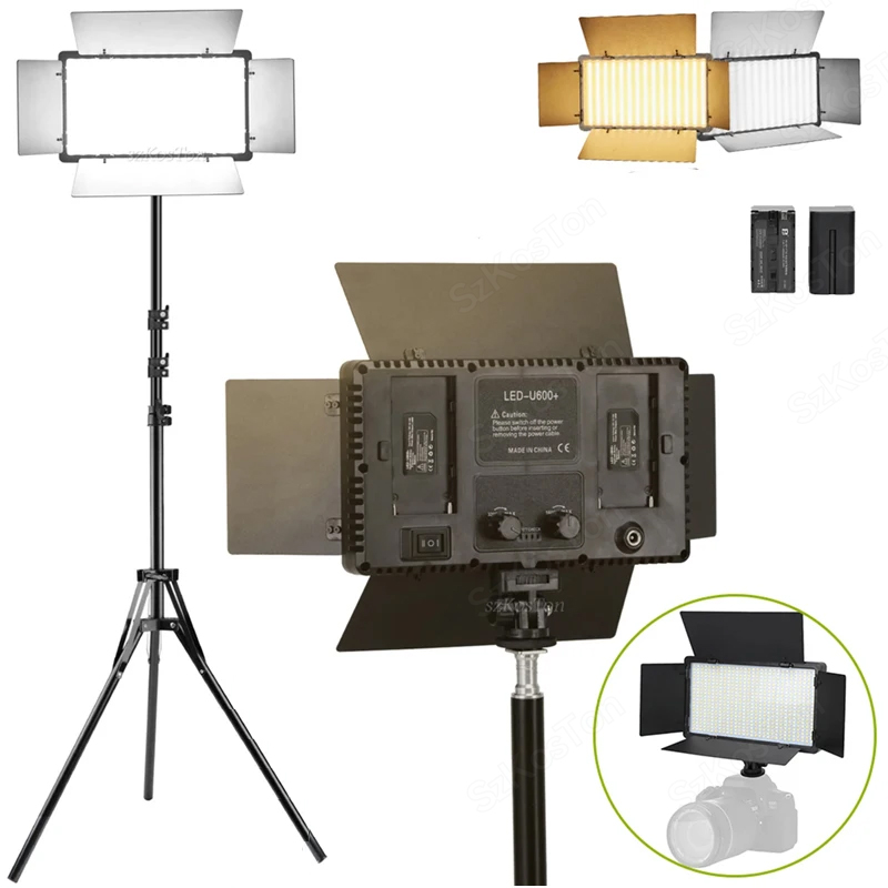 U800 u600 LEDフォトスタジオキット,写真パネル, - Board Game Video Games のレビューと価格
